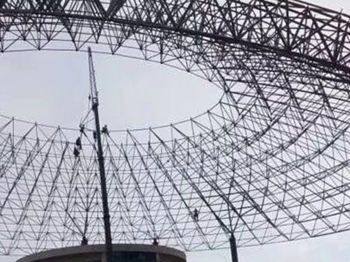 宿迁篮球馆球形网架厂家价格